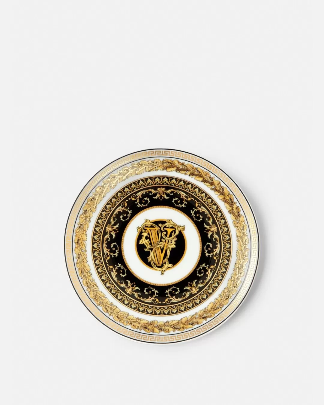 Virtus Alphabet V Plate 17 Cm*Versace Online