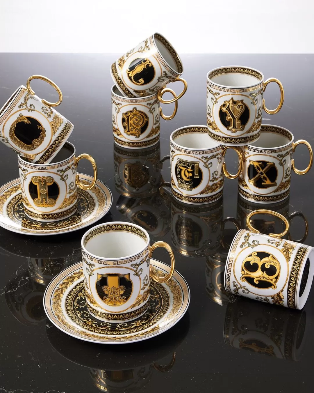 Virtus Alphabet Y Mug*Versace Online