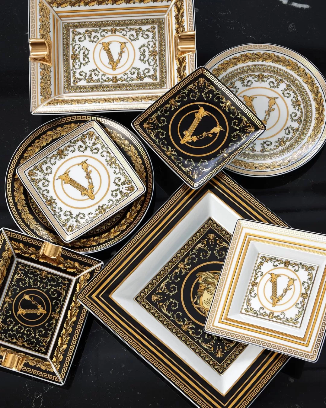 Virtus Gala Ashtray 16 Cm*Versace Online