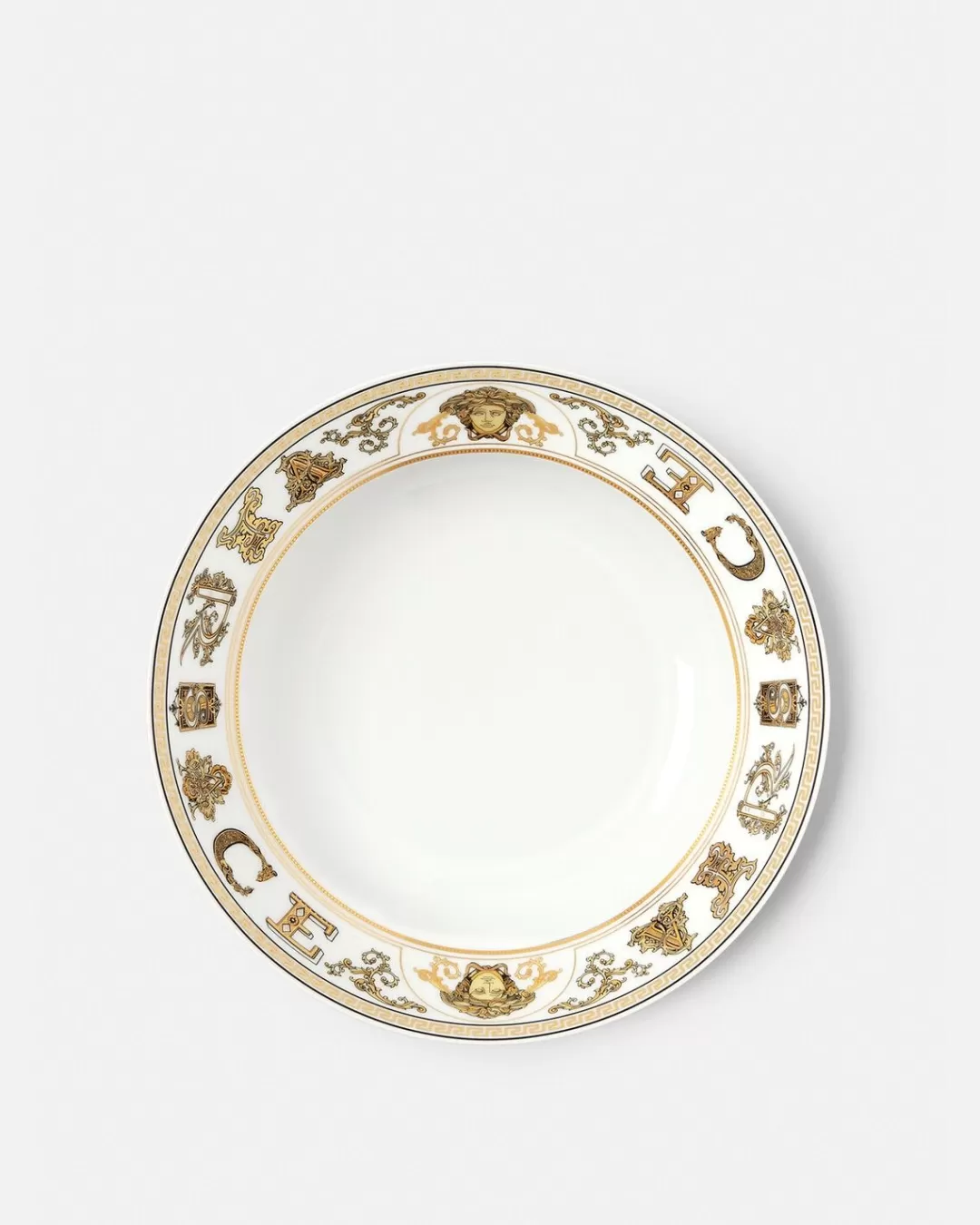 Virtus Gala Deep Plate 22 Cm*Versace Outlet