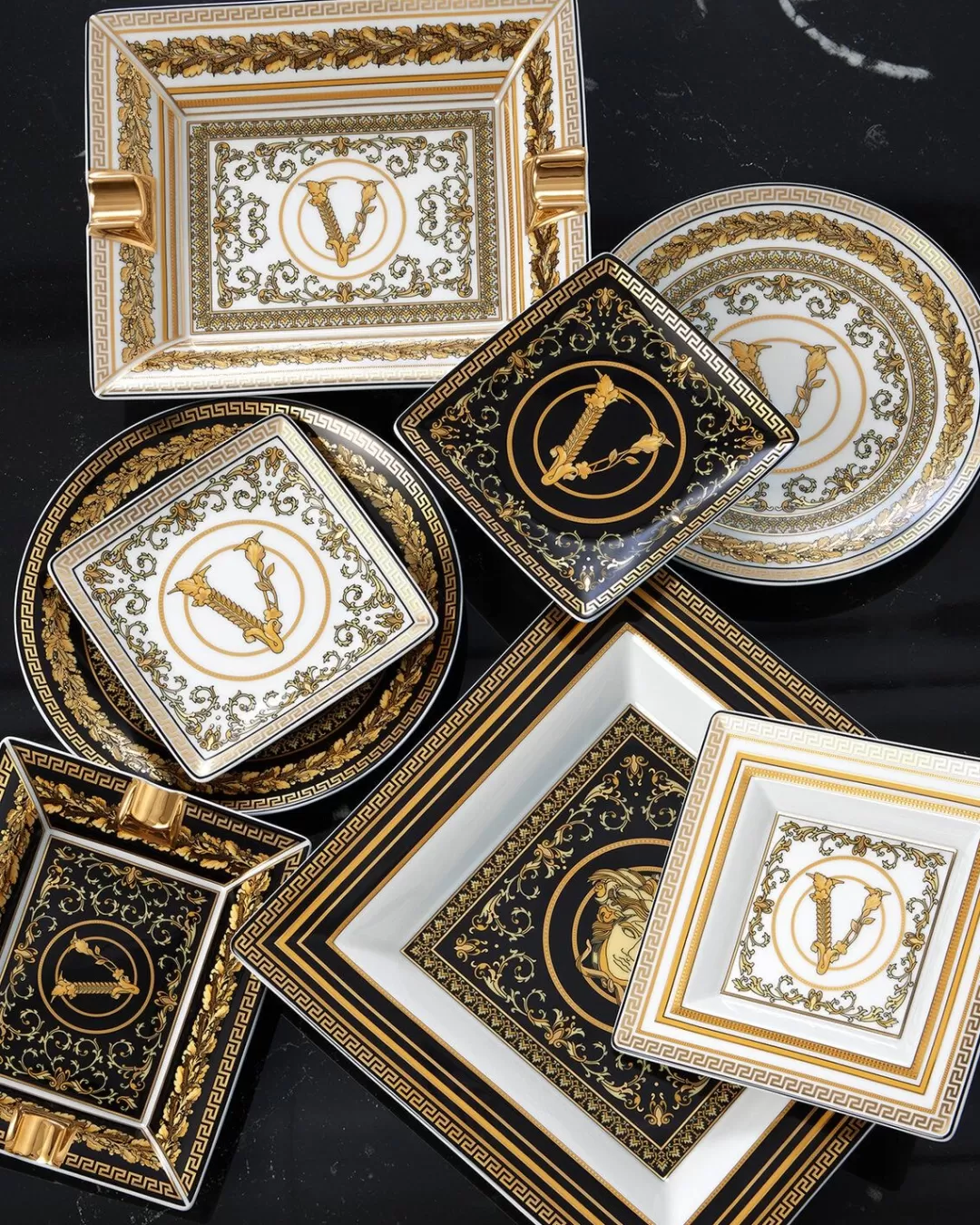 Virtus Gala Dish 12 Cm*Versace Clearance