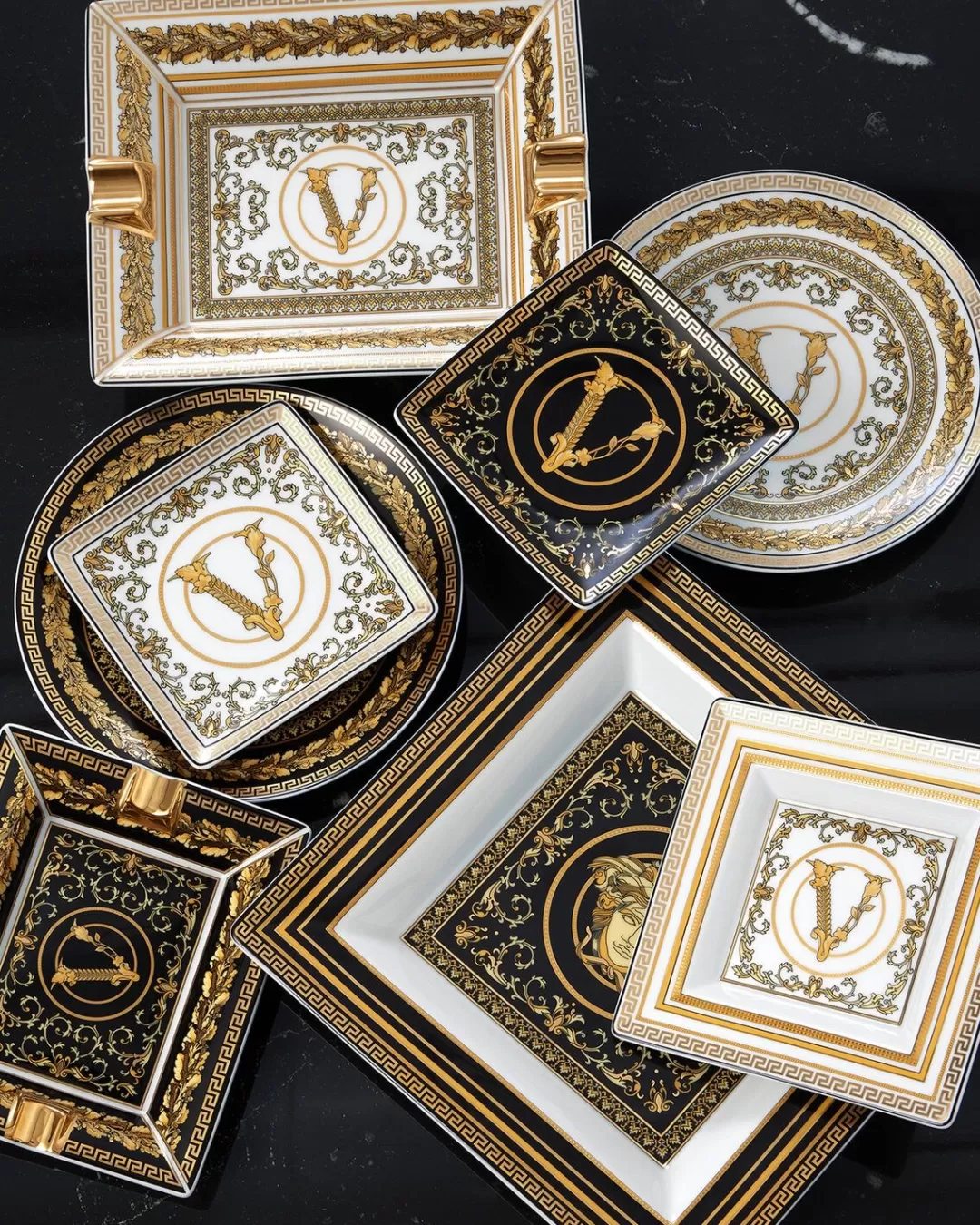 Virtus Gala Dish 22 Cm*Versace Sale