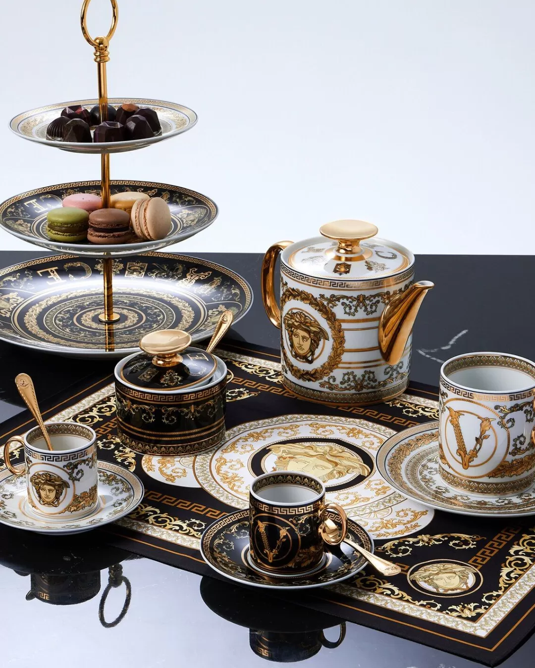 Virtus Gala Espresso Cup & Saucer*Versace Best Sale