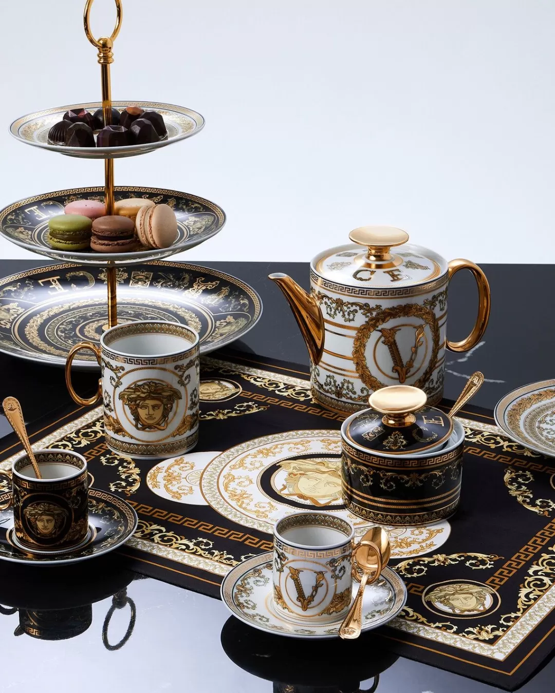 Virtus Gala Espresso Cup & Saucer*Versace Best