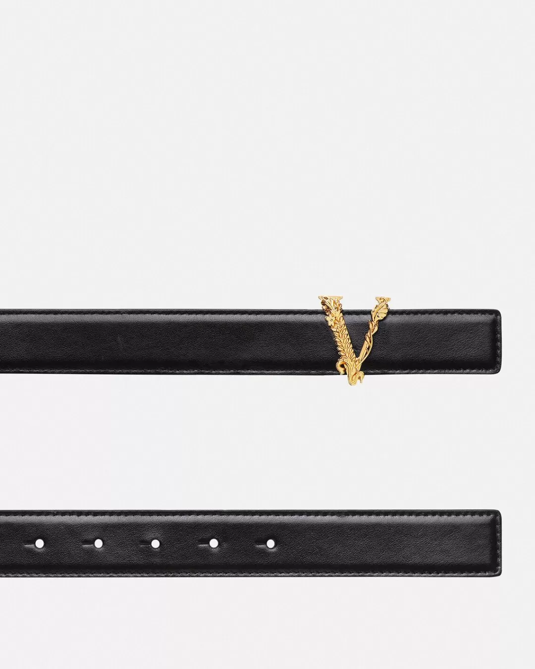 Virtus Leather Belt*Versace Clearance