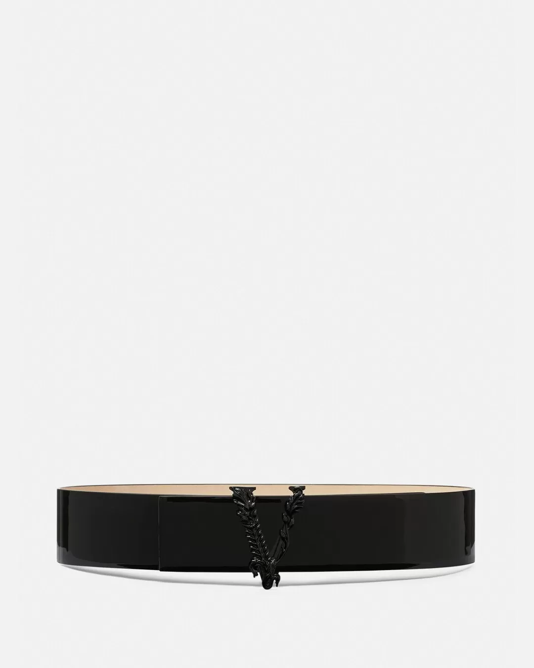 Virtus Waist Patent Leather Belt*Versace Flash Sale