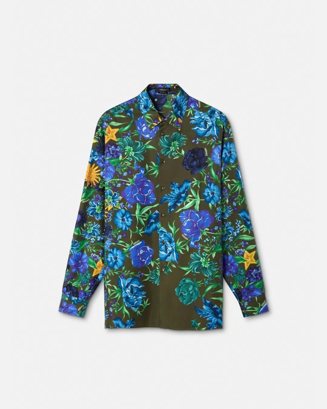 Wildflower West Silk Shirt*Versace Cheap