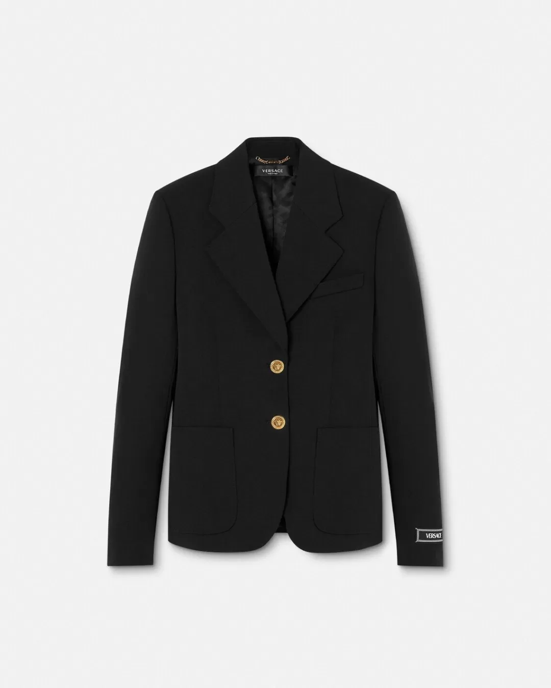 Wool Single-Breasted Blazer*Versace Best Sale